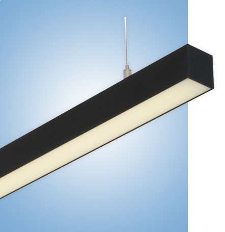 Светильник профильный L30 серия vs-ds-L30 подвесной с протоколом управления Dali